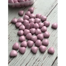 Драже "Розовые мини сердца с шоколадом", 100г